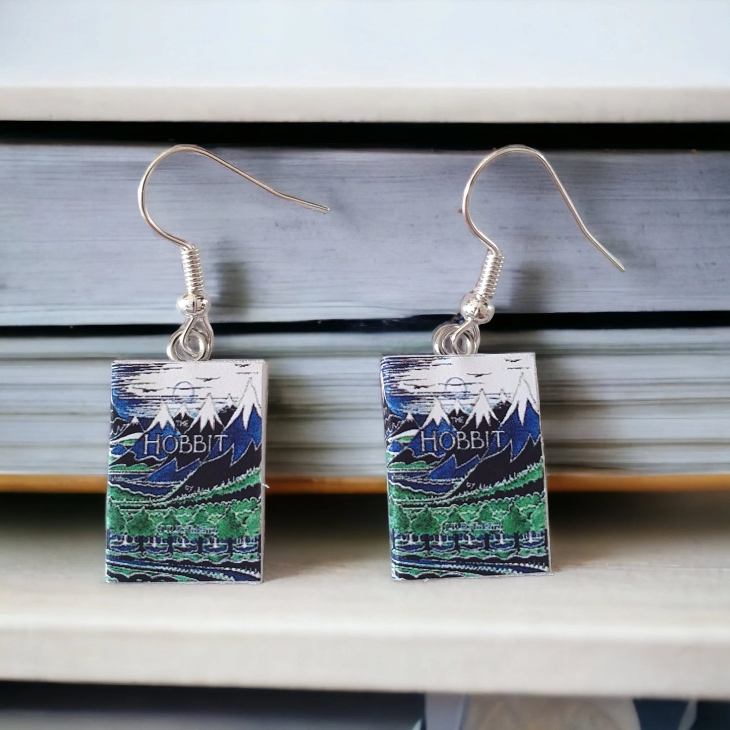 The Hobbit Book earrings