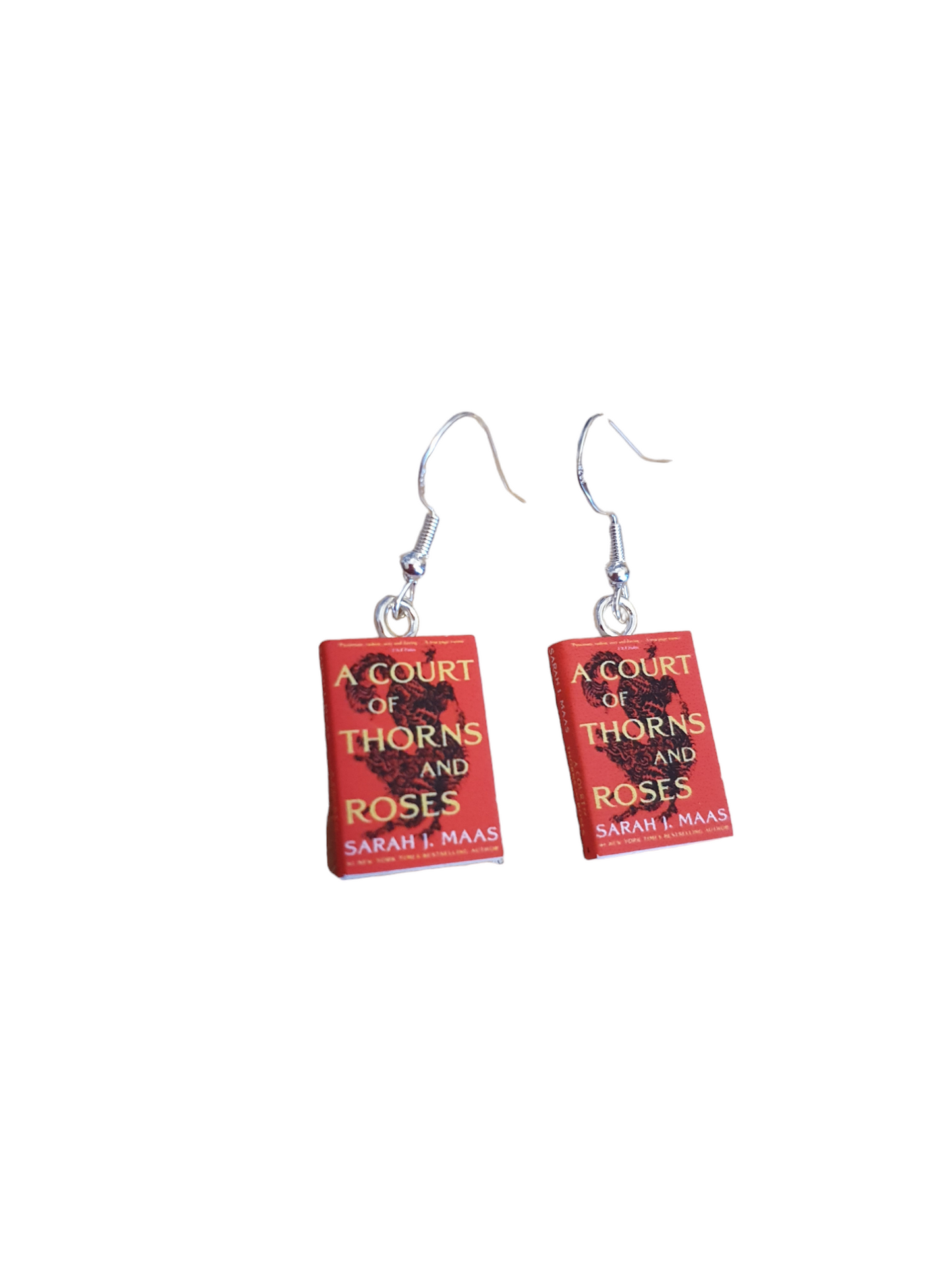 A Court of Thorns and Roses Book earrings
