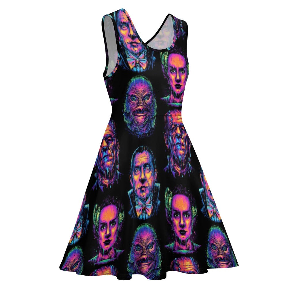 Classic monster skater dress