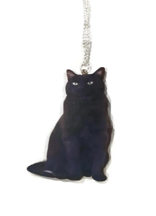Black Cat Necklace