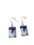 Harry Potter and the Deathly Hallows Book earrings