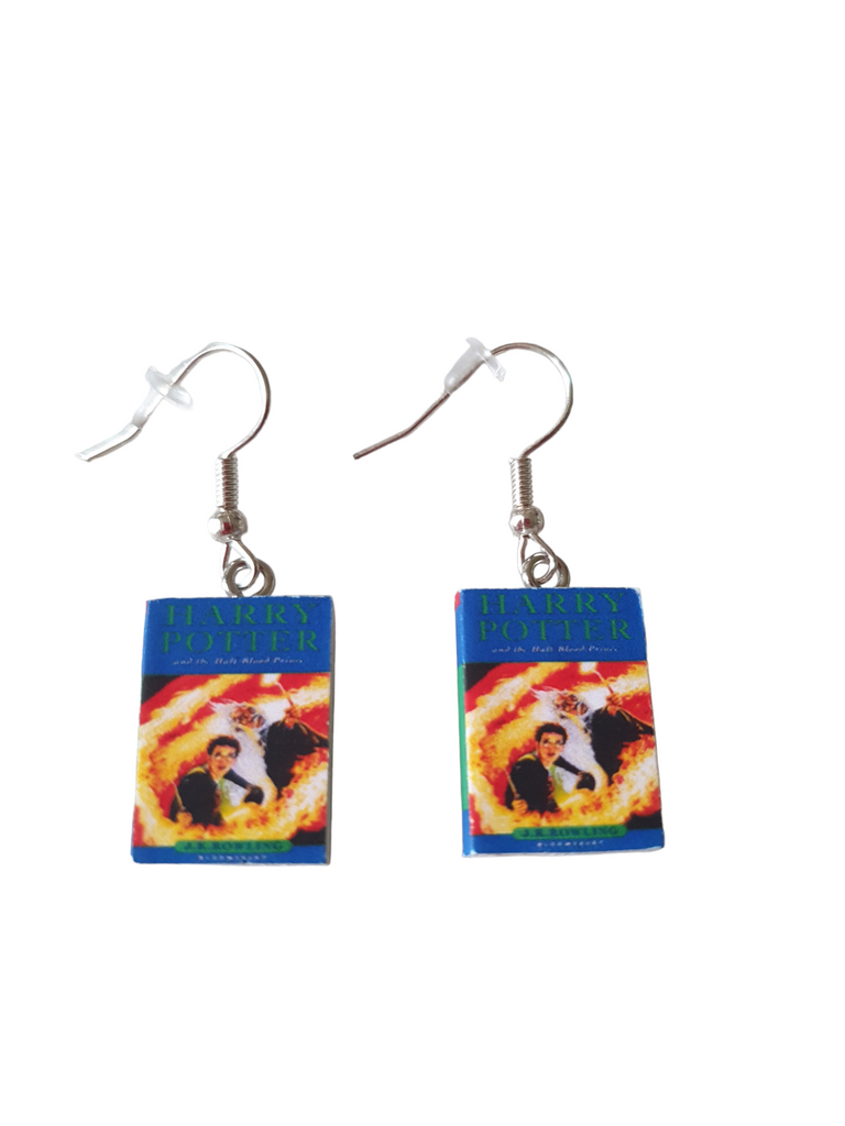 Harry Potter and the Half Blood Prince Book earrings