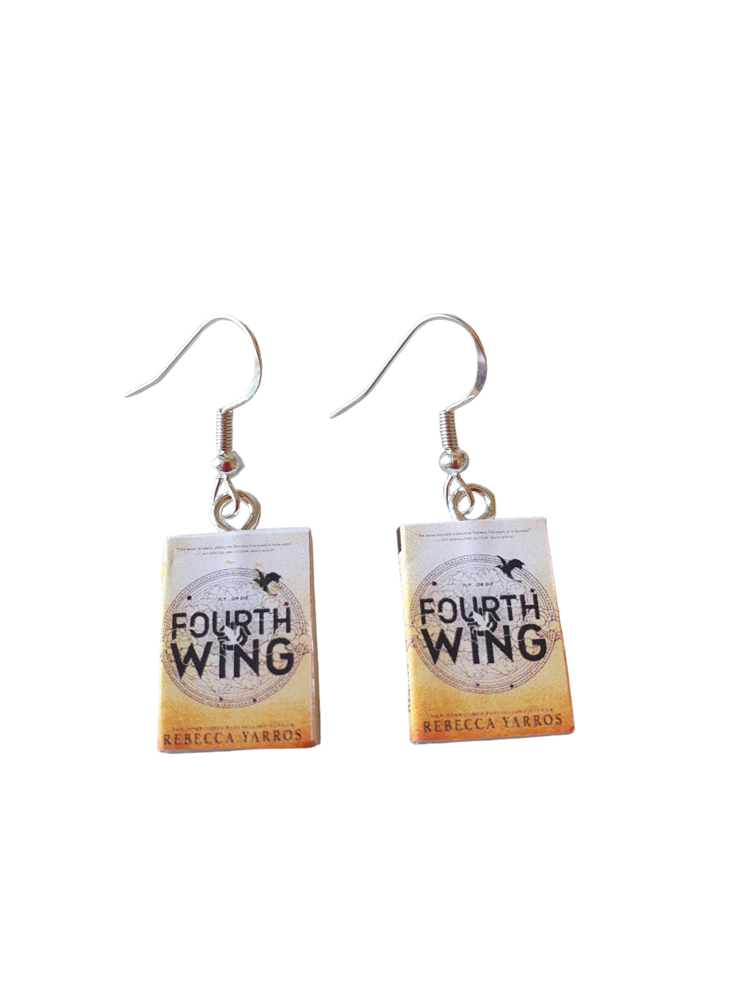Forth wing Book earrings