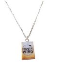 Forth wing Book Necklace