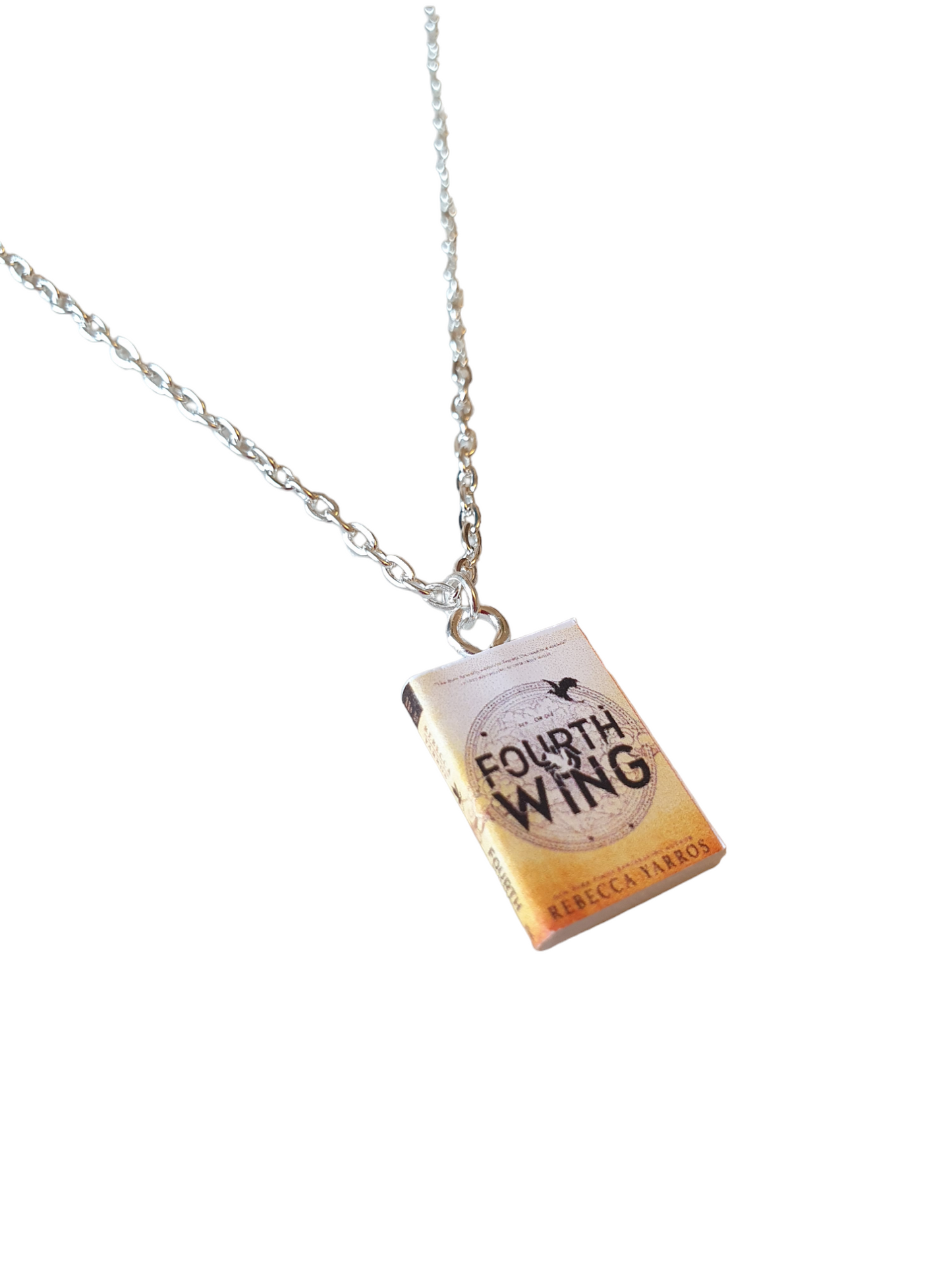 Forth wing Book Necklace