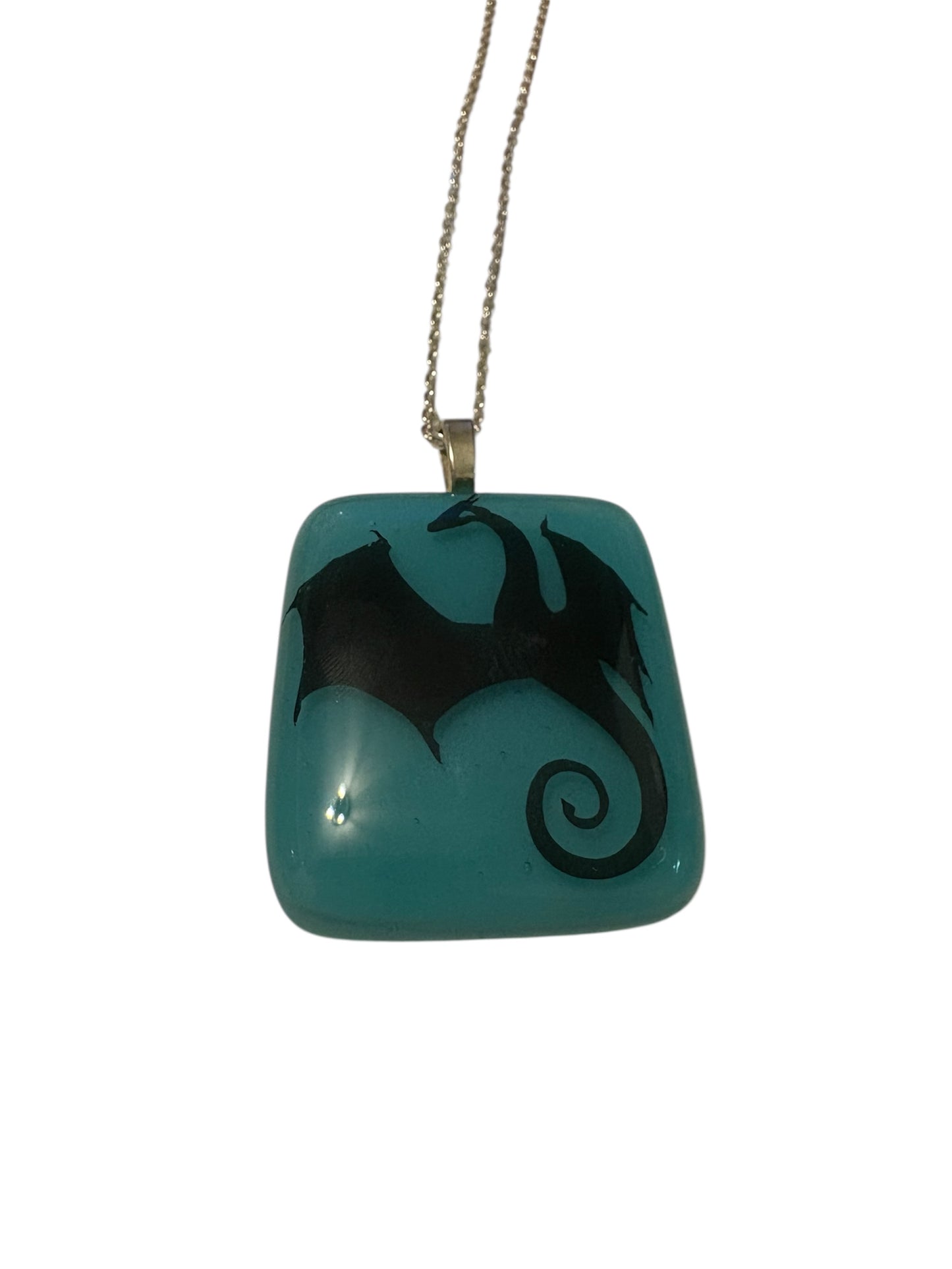 Dragon glass necklace
