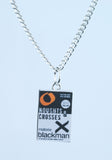 Noughts and Crosses Book Necklace - Dragon Dreads