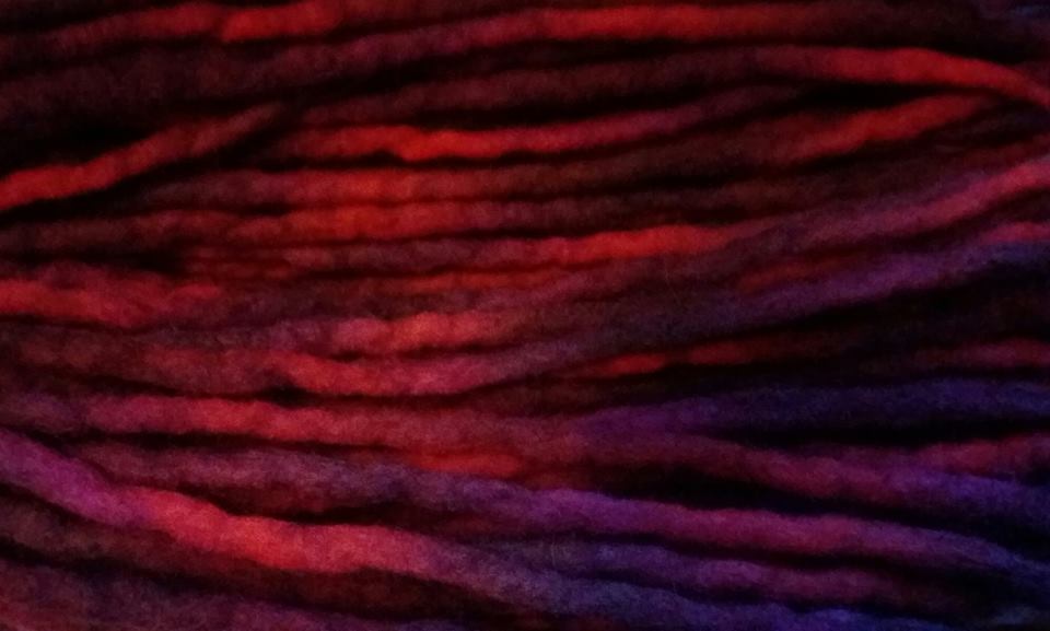 Wool dreadlocks Red space dyed custom wool dreads- Double Ended Roving art hair extensions Kit - Dragon Dreads
