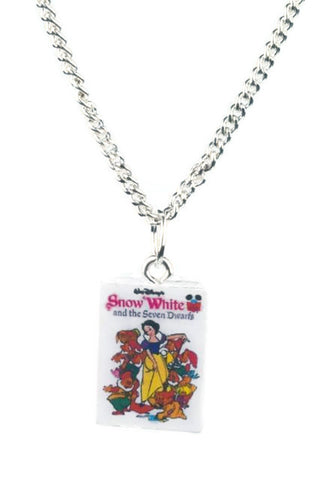 Snow White Book Necklace - Dragon Dreads