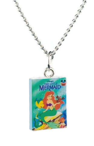 The Little Mermaid Book Necklace - Dragon Dreads