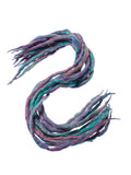 Unicorn glitter Rainbow pastel kawaii wool dreads-  Double Ended Roving hair extensions Kit - Dragon Dreads