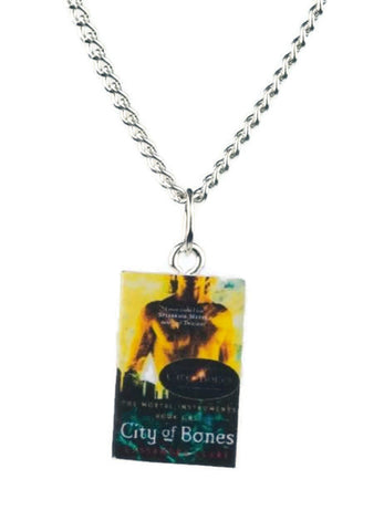 City of Bones Mortal Instruments Book Necklace - Dragon Dreads