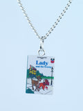 Lady and the Tramp Book Necklace - Dragon Dreads