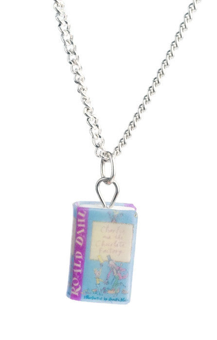 Deluxe Charlie And The Chocolate Factory Book Necklace - Dragon Dreads